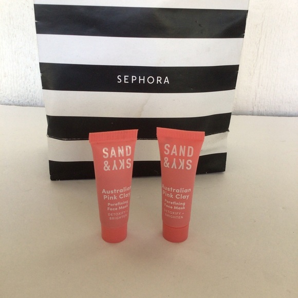 SAND & SKY AUSTRALIAN PINK CLAY FACE MASK SET OF TWO TUBES NWT - Picture 5 of 7